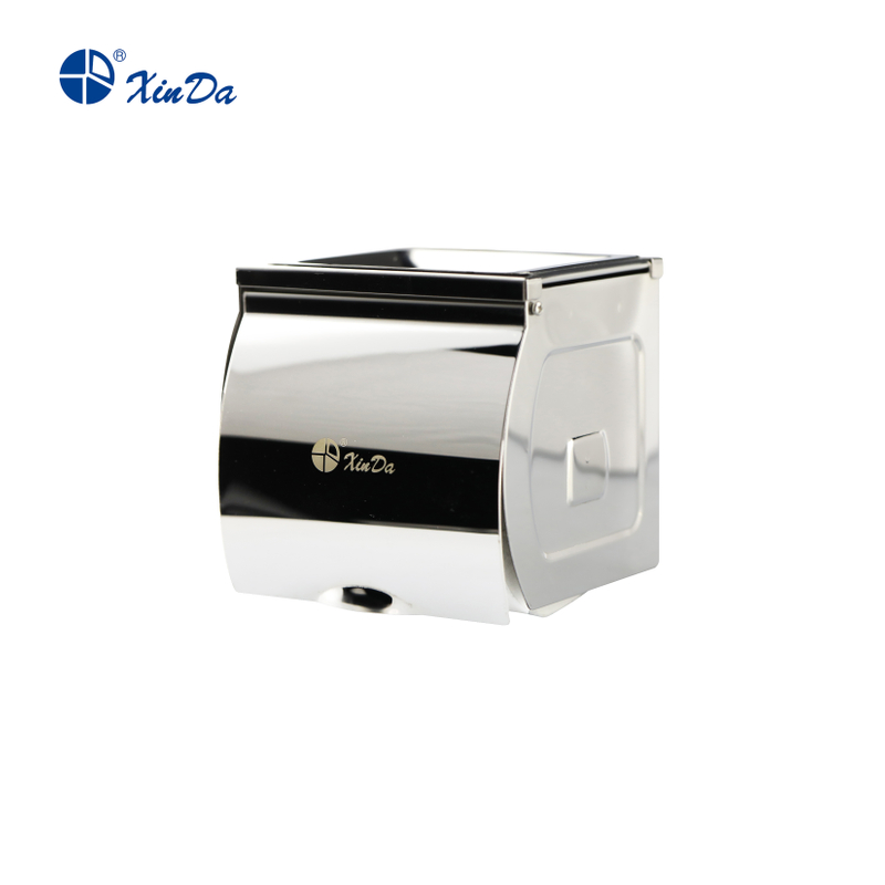 Edelstahl-Rollenpapier-Tissue-Halter Wandmontierte Tissue-Box für das Badezimmer zu Hause